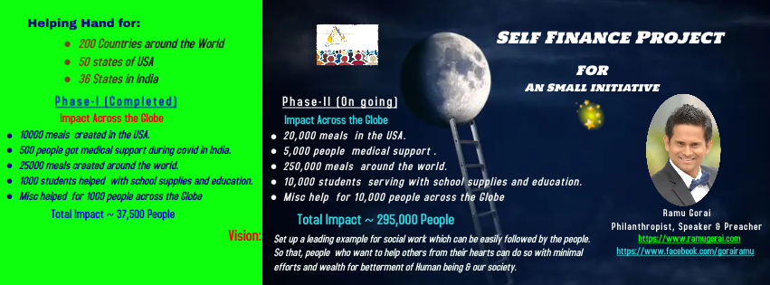 Ramu Gorai Charity Profile WebsitePage