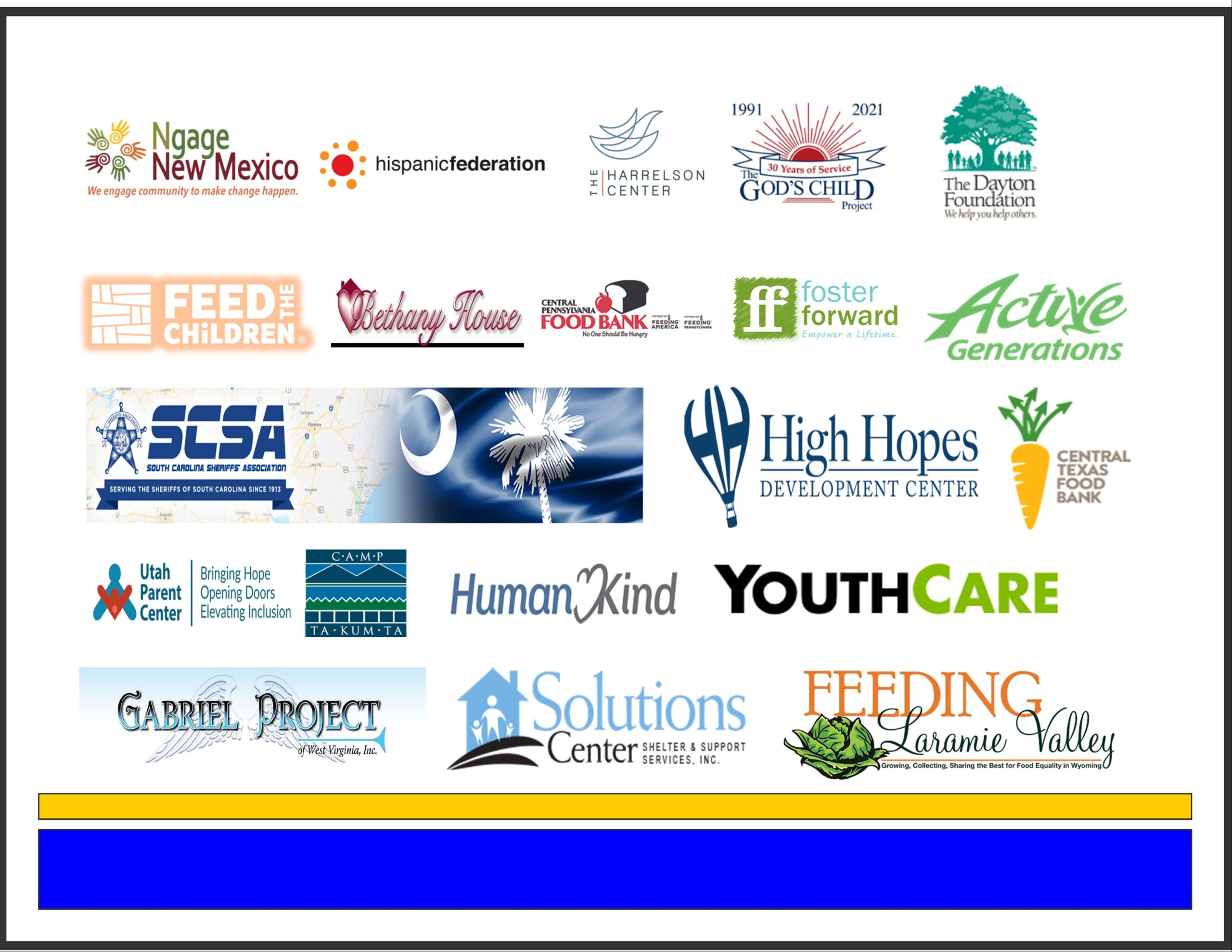 Non Profits support 50 states