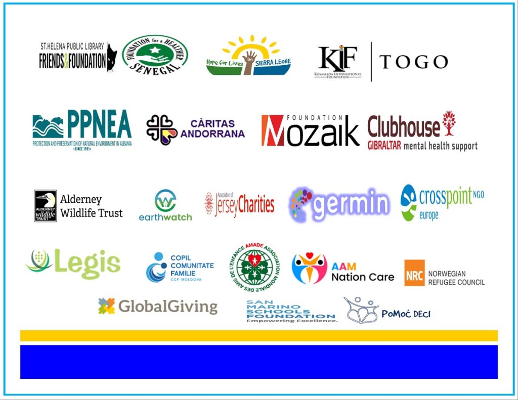200 Non Profits from 200 countries